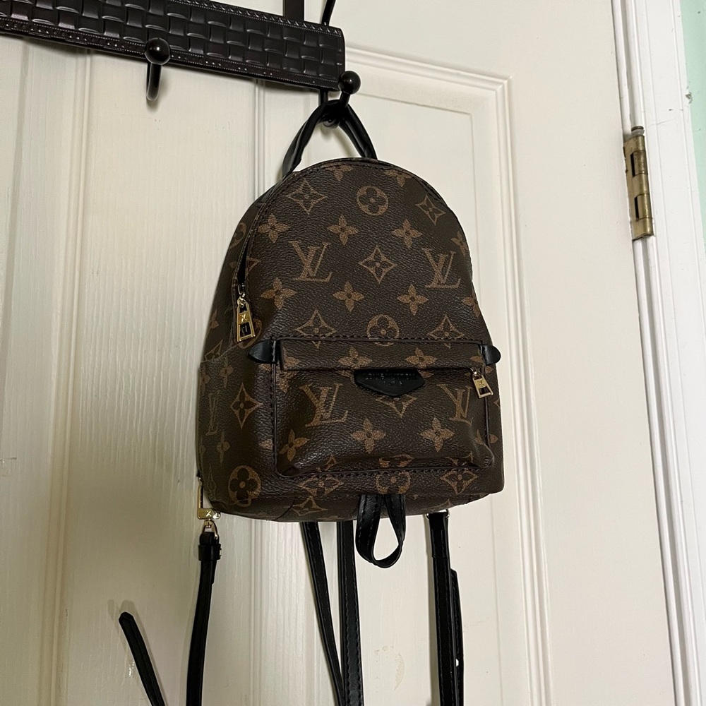 Brown Monogram Mini Backpack